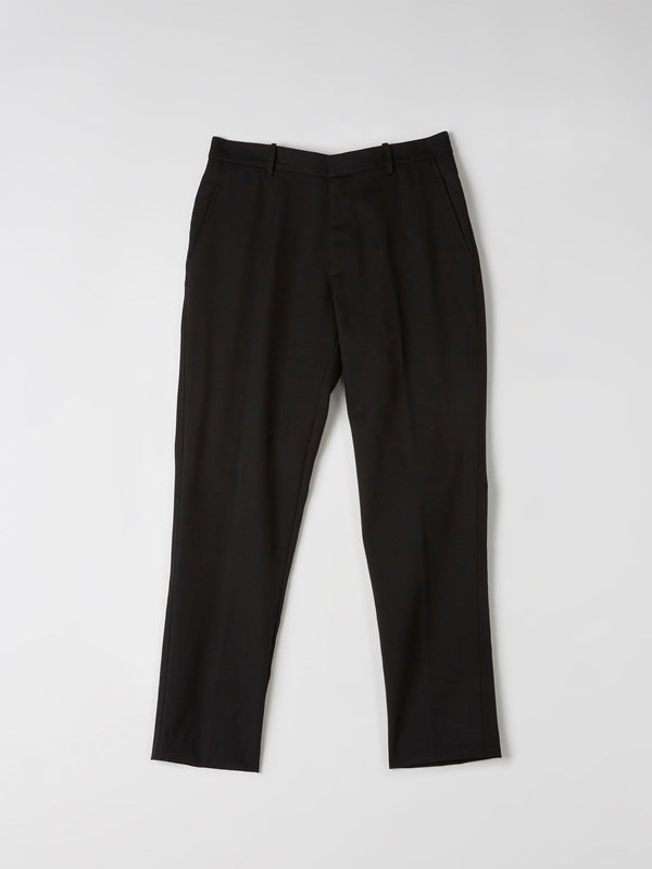 bassike tailored pant in black