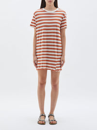 stripe classic vtg mini dress