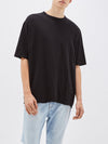 bassike super slouch t.shirt in black