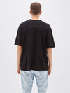 bassike super slouch t.shirt in black