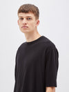 bassike super slouch t.shirt in black