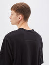 bassike super slouch t.shirt in black