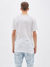 bassike dot t.shirt in white / black dot