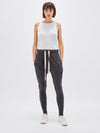 bassike slouch jersey pant lll in washed navy