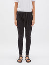 bassike slouch jersey pant lll in black