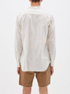 bassike beach shirt in cool-ivory