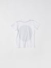 bassike mini classic vintage dot t.shirt in white-w-black-dot