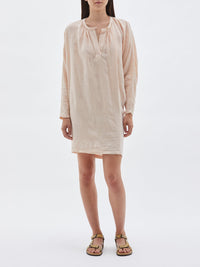 placket front asymmetric dress