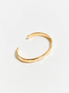 bassike anna beck small wavy cuff in gold