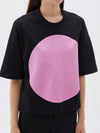 dbl jsy boxy dot s/s t.shirt