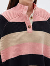 stripe chunky oversized knit