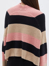 stripe chunky oversized knit