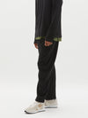 waffle slouch jersey pant