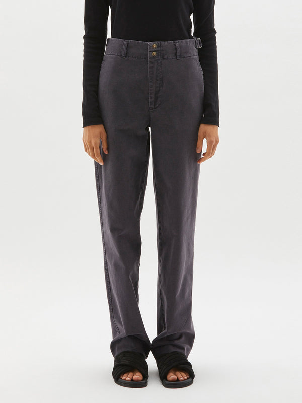 brushed cotton utility pant