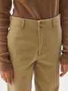 brushed cotton utility pant