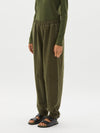 wool linen voluminous pant