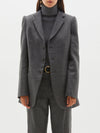 structured tailored wool jkt