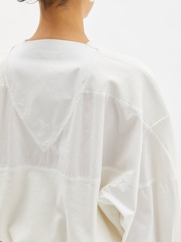 cotton back crew sweat