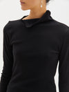 split funnel rib l/s t.shirt