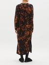 wide htg l/s t.shirt dress
