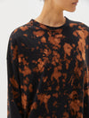 wide htg l/s t.shirt dress