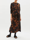 wide htg l/s t.shirt dress