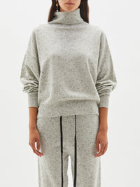 melange batwing turtleneck