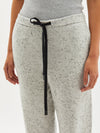 melange knit trackpant