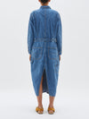 denim jumpsuit dress