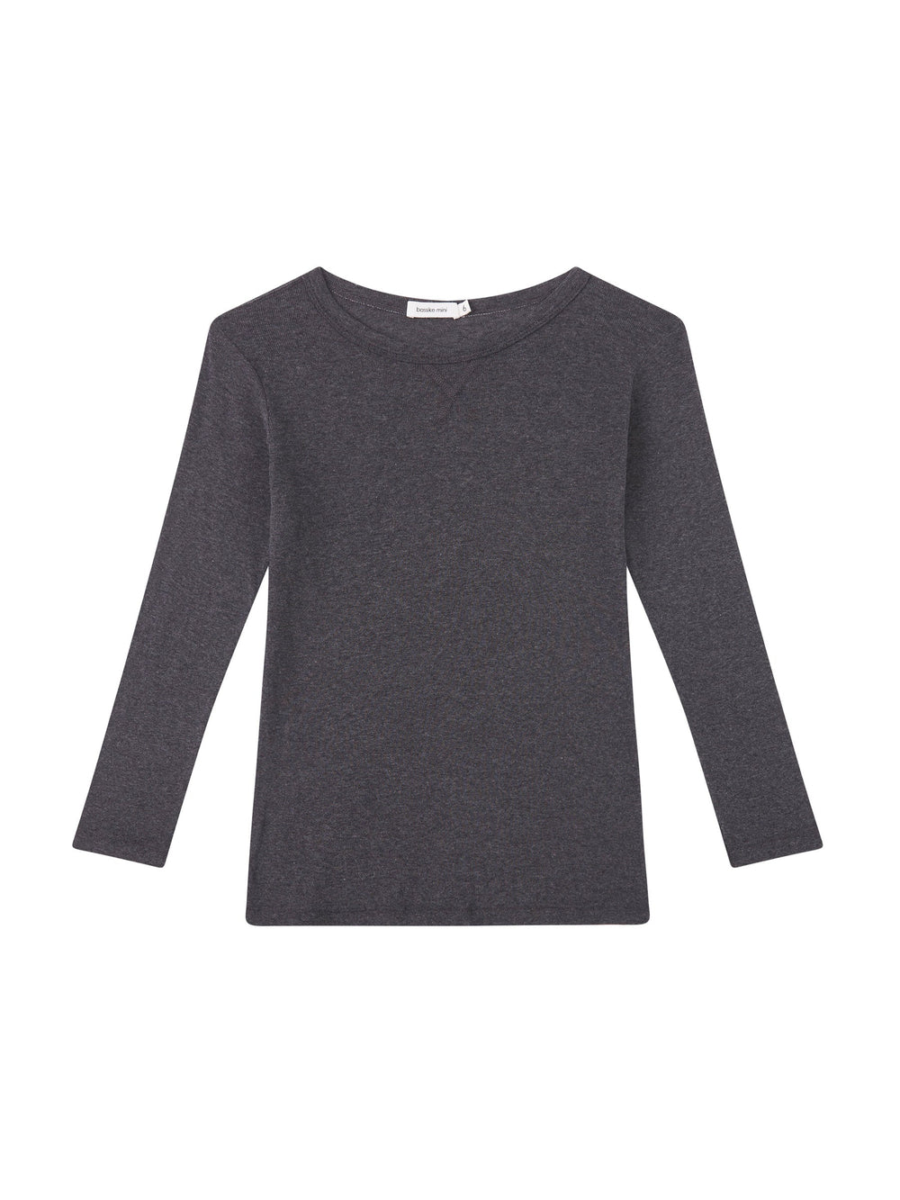 mini rib layering long sleeve t.shirt