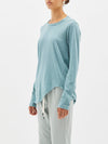 htg scoop hem l/s t.shirt