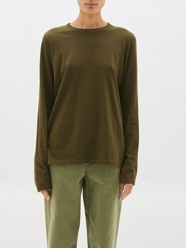 wide htg f.seam l/s t.shirt