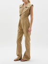 trench style jumpsuit