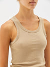 superfine rib athletic tank