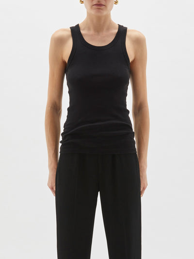 superfine rib athletic tank