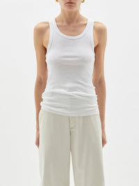 superfine rib athletic tank