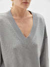 boxy v neck weekend knit