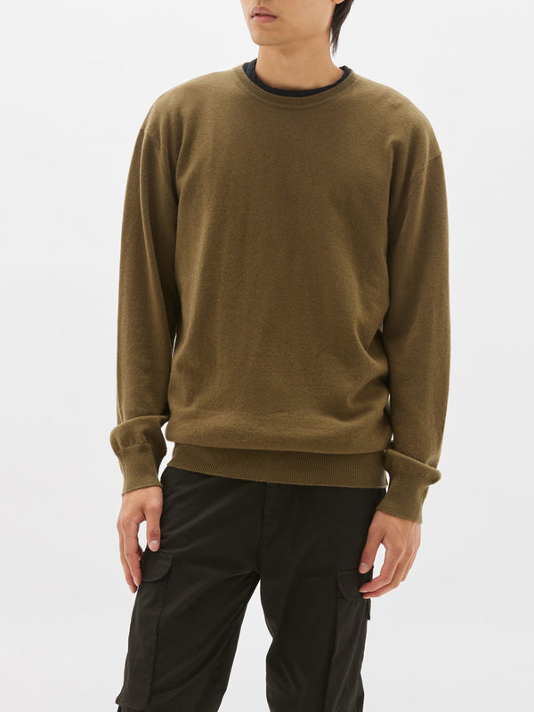classic wool cashmere knit