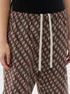 printed longerline short