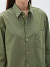 longerline cotton shirt