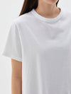 scoop hem contrast s/s t.shirt