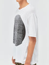 slouch inside out dot t.shirt