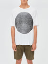 slouch inside out dot t.shirt