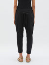 panelled slouch rib pant