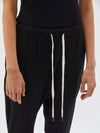 panelled slouch rib pant