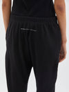 panelled slouch rib pant