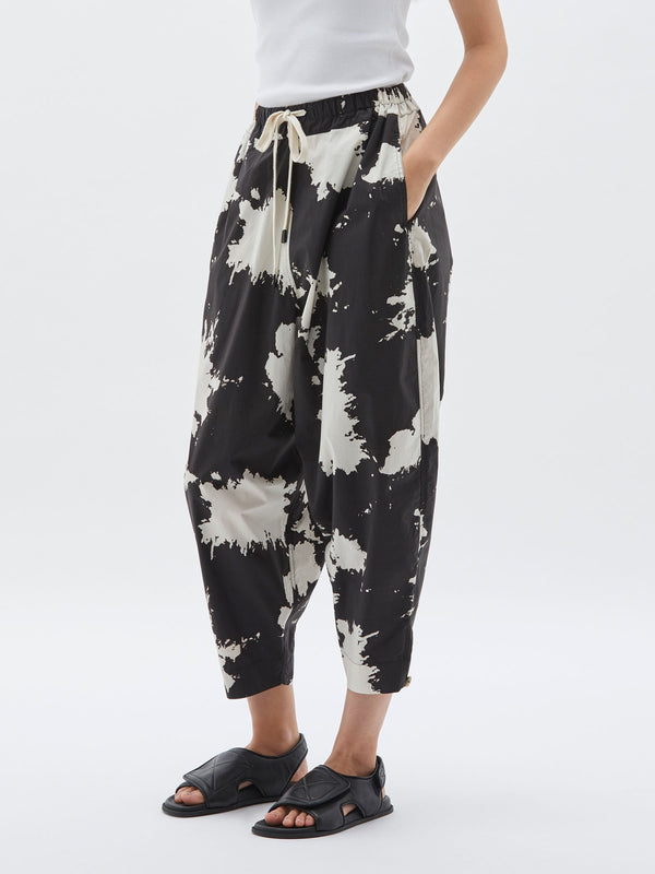 printed voluminous pant