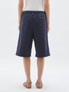 slouchy pull on twill short