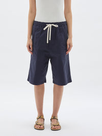 slouchy pull on twill short