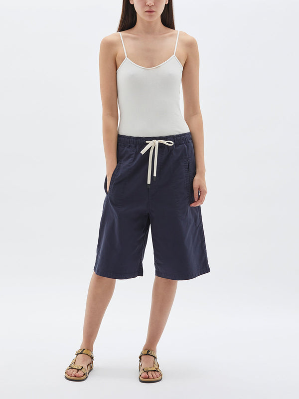 slouchy pull on twill short